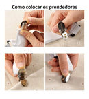 Prendedor Fixador Lençol 4 Prendedores C/ Nf Ajustável Top