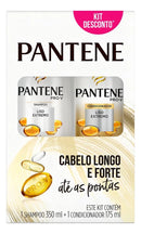 Kit Pantene Liso Extremo Shampoo 350ml + Condicionador 175ml