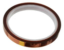 Kapton Fita Poliamida Sublimacao Termica Altas Temperaturas 10mm Cor Laranja claro