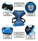 Coleira Peitoral Para Gatos Coleira Com Guia Super Ofertas Cor Rosa Tamanho da coleira P