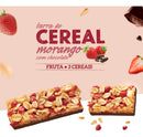 Barra de Cereais Nutry Morango com Chocolate 24 x 22g - Com 3 Cereais e Fruta