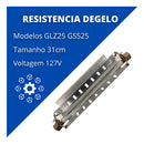 Resistência Refrigerador Ge Side By Side De Degelo 31cm 127v