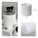 Porta-pinceis Giratório 360° P/ Pincéis De Maquiagem - A645 Cor Branco