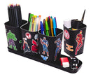 Porta Lápis Caneta Disney Kit Organizador Infanti Vingadores