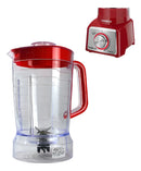 Copo para Liquidificador Compativel Mondial Inox Turbo L1000 - L1100 - L1200 Cor Vermelho