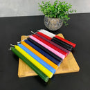 1 Kg Vela Palito Colorida / Bicolor Tradicional 18cm 35und