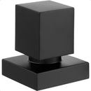 Kit 2 Acabamento Registro Quadrado Metal Preto Padrão Deca Preto Fosco