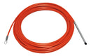 Passa Fio De Nylon Com Alma De Aço Puxafio C/ 25m Laranja