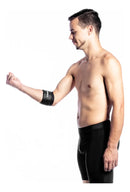 Cinta Para Tennis Elbow Tendinite Epicondili Preto GRANDE