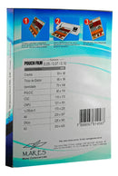 Plástico Para Plastificação Pouch Film Mares A4 220x307 125 Micras 100 Un.
