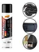 Tinta Spray Multiúso Preto Fosco Alta Temperatura 400ml