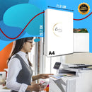 Papel Offset 90g Premium 500 Folhas A4 Branco Sulfite Quinto Império