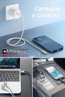 Adaptador Plug Usb C Fêmea Para Usb Macho Ultra Rápido Marca Chrome Technology