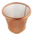 Porta Caneta, Lápis, Redondo, Metal, Rose Gold, Gv Office