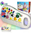 Mohnish piano infantil teclado bebe criança brinquedo musica cor branco