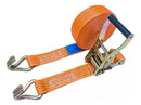 Cinta Com Catraca Carga 5 T 50mm 10metro Caminhão Amarração Laranja
