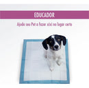 Tapete higiénico super absorvente 80x60 para animais de estimação 30 unidades Pet Club