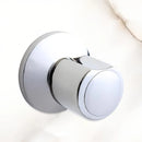 Acabamento Registro Volante Abs 1/2 3/4 Luxo Acabamento Brilhante Cor Cromado C40