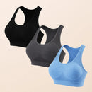 Kit 3 Tops Com Bojo Esportivo Fitness Academi Multicolorido GG