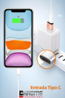 Adaptador Plug Usb C Fêmea Para Usb Macho Ultra Rápido Marca Chrome Technology