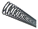Espiral Para Encadernação Preto 07mm Para 25 Folhas A4 100un