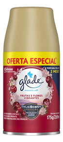 Aromatizador de Ambiente Automático Glade Frutas e Flores Vibrantes Refil 260ml