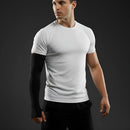 1 Par De Manguito Abertura No Dedo Proteção Solar Uv5 Preto M