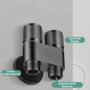 Válvula De Controle De Distribuição De  Fosco Preto