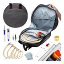 Bastidores De Madeira Kit Completo Para Bordado 01vr C/bolsa - NYBC
