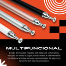 Caneta Metal Touch Screen Premium Ponta Fina Desenho