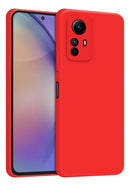 Capa Capinha Compativel  Note 12s 4g Silicone Ave Vermelho