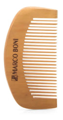 Pente De Madeira Premium Para Barba E Bigode Marco Boni