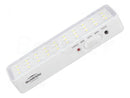 Luminária Emergência Slim 30 Leds Blumenau Iluminação 40030034 Branco
