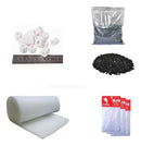 Kit Mídias Filtragem Mecânica/química/biológica Para Fil
