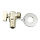 Hope Metais Registro Torneira Maquina Lavar Metal Tanque Filtro Multiuso Cor Prateado