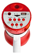 Megafone Tomate Mlb-001 20w Com 300 Segundos De Gravação