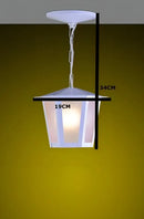 Pendente Colonial L1c Estrutura Branco