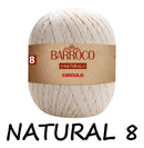 Linha Cordão Barbante Barroco Natural Círculo Nº8 - 700g Cor 8 Fios
