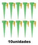 10 Gotejador Irrigador Acoplável Em Garrafa Pet Plantas