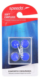 Speedo Soft Earplug Azul 2