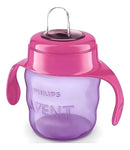 Philips Avent Copo Transição Infantil Bebe Easy Bico Silicone 200ml Cor Rosa