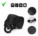 Capa moto couro PROTEGE Impermeável cor Preto G