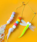 3 Brinquedo Gato Porta Suspenso Pendurar Na Porta Elástico Cor Kit 03 Unidades Sortidas