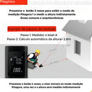 Medidor Profissional Distancia Trena Digital Laser 40 Metros
