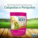 Ração Calopsita E Periquito Pm13 Com 900g Extrusada Megazoo