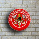 20 Botons Botton Buttons Broches Brigada De Incêndio 3,5