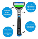 Dr. Jones The Razor 6 - Aparelho de Barbear Recarregável