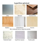 Kit 9 Suporte Adesivo Parede Transparente Dupla Face