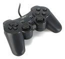 Kit2 Joystick Controle Ps2 De Video Dualshock Kp-gm014 Knup Cor Preto