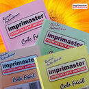 Kit 10 Blocos Recados 76x76mm Cole Facil Colorido 1000 Notas Adesivas - Cores: Rosa, Laranja, Amarelo e Verde (Tons pasteis)